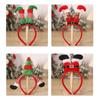 Cartoon Christmas Headbands Snowman Xmas Tree Headbands Holiday Hairbands  New Year Celebration