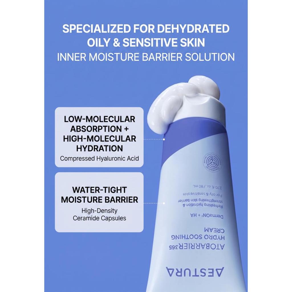 Aestura Atobarrier 365 Hydro Soothing Cream 80ml