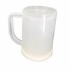 Plastic Cold Drink Chilled Cups Large Capacity Freeze Beer Glass Double Interlayer Cup  Barbecue