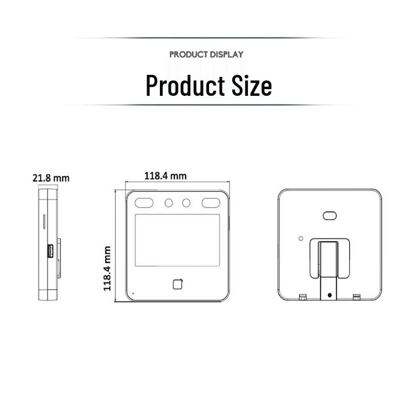 HIKVISION DS-K1T343MFW Vícebiometrický terminál pro řízení přístupu a docházku
