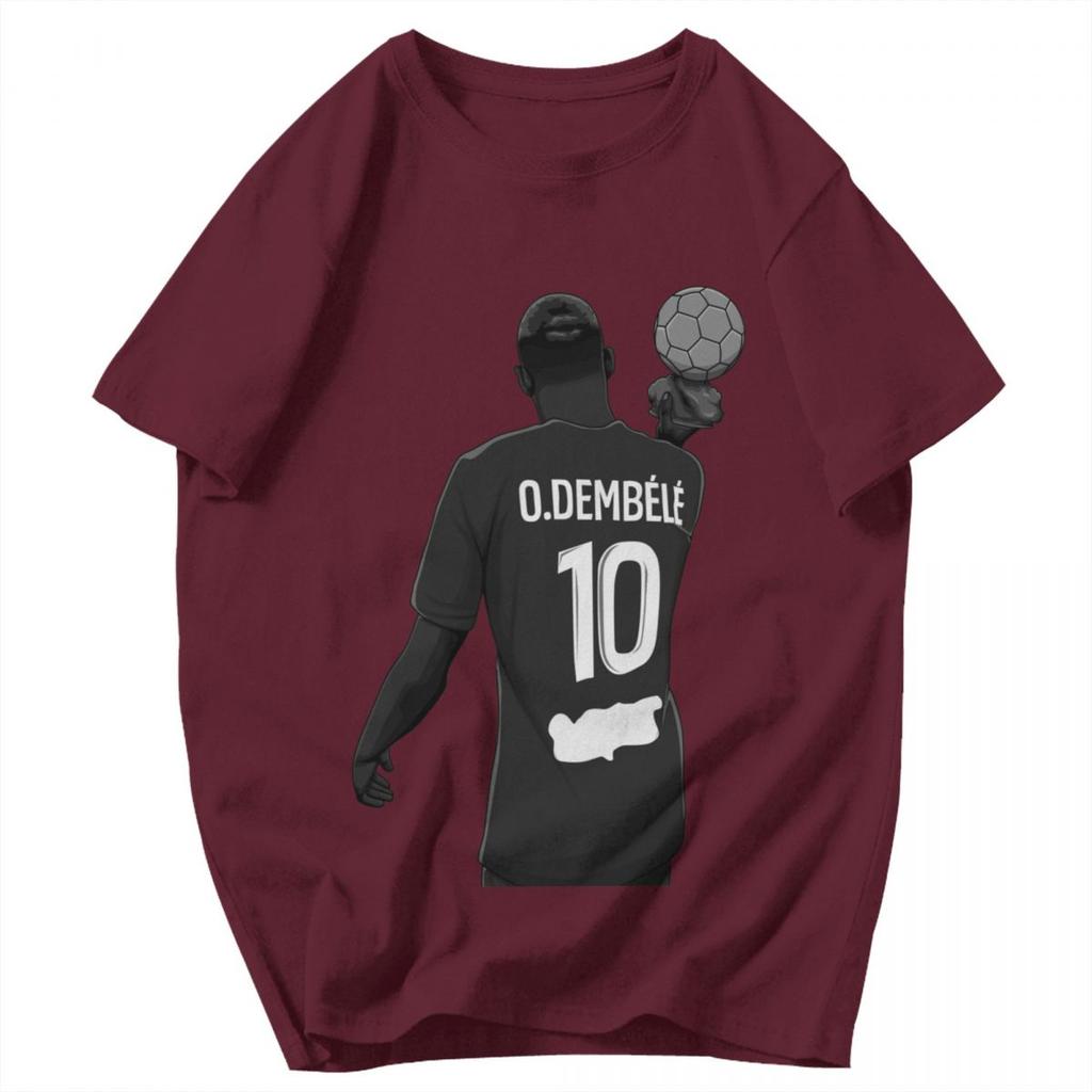 Pánské tričko Ousmane Dembele Francie Fanoušci Dárky Unikátní Y2K Grafické Anime Unisex Oblečení Trička