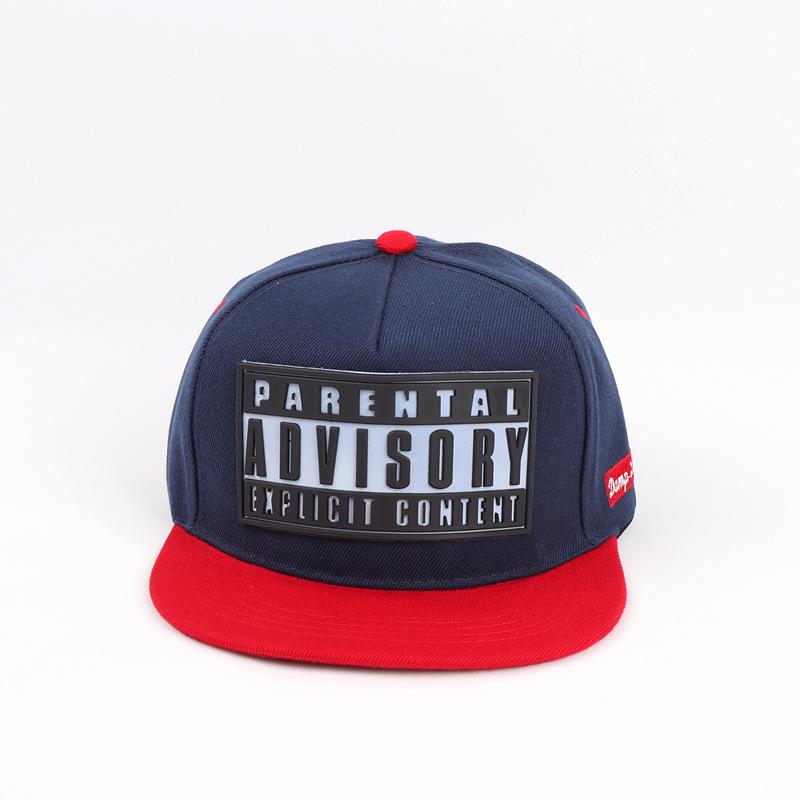 Trendy 3D Letter Print Flat Brim Baseball Cap - Unisex Hip Hop Skate Style