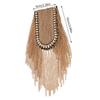 Quasten Schulter Epaulette Quasten Epaulette Elegante Brosche Quasten Kette Epaulette Schulteraccessoires für Mann Frau