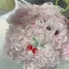 Mini Lockiges Tier Plüsch Schlüsselanhänger Flauschig Weich Stofftier Anhänger Niedliches Taschendekoration für Damen Handtasche Kleine Feiertagsgeschenke