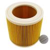 For Karcher Vacuum Cleaners Parts Cartridge HEPA Filter WD2250 WD3.200 MV2 MV3 WD3 Karcher Filter Parts Air Dust Filters