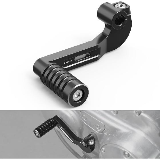 

NICECNC Gear Shift Lever Foot Shift Lever Aluminum Compatible with Harley Seventy Two XL1200V 2012-2017, Forty Eight Dark Custom XL1200X 2013-2014, чёрный