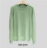 Trendy Harajuku Style Core-Spun Yarn Knitwear – Versatile No-Iron Round Neck Sweater