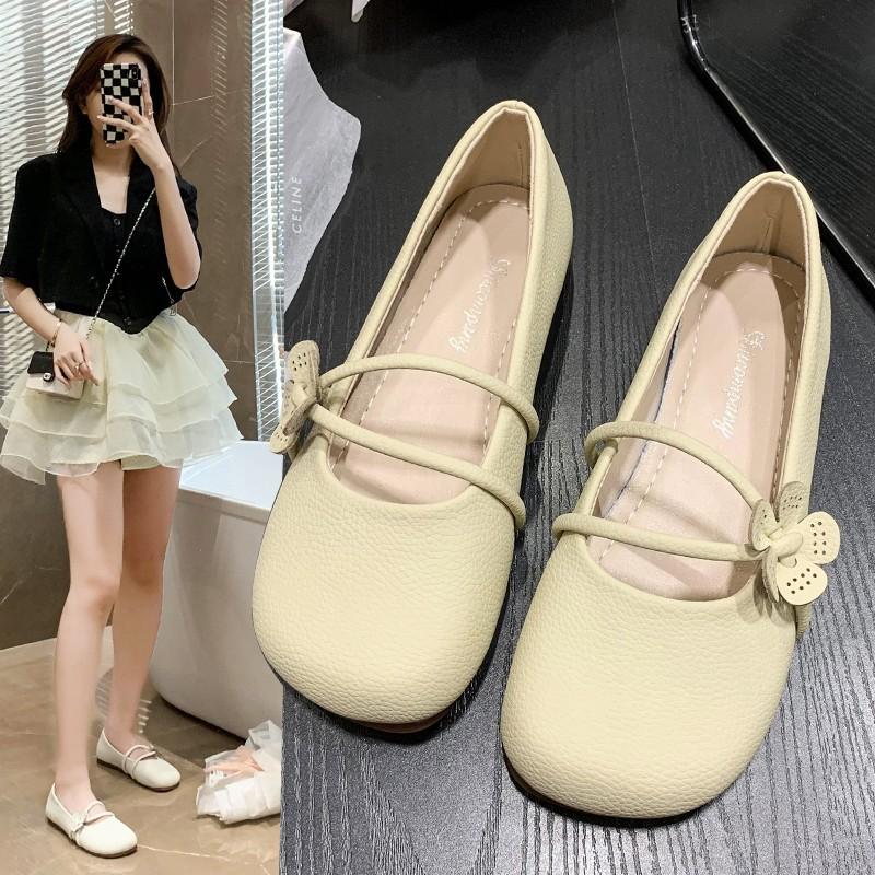 Chaussures à enfiler décontractées à fond plat à la mode pour femmes 2023 avec semelles souples