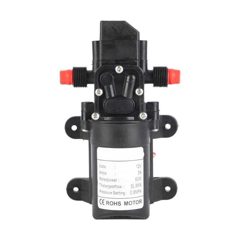 DC 12V Water Pump High Pressure 116Psi Self Priming Caravan Camping Boat