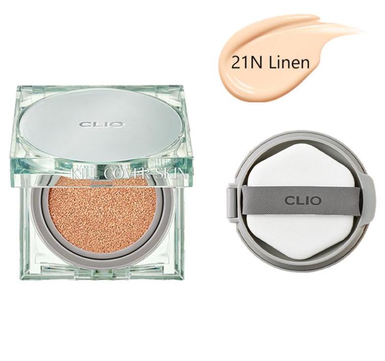 Clio Kill Cover Skin Fixer Cushion SPF50+ PA+++ with Refill