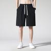 Men Shorts Elastic Waistband Drawstring Design Summer Sport Pants Ultra-Thin Ice Silk Fitness Short Pants
