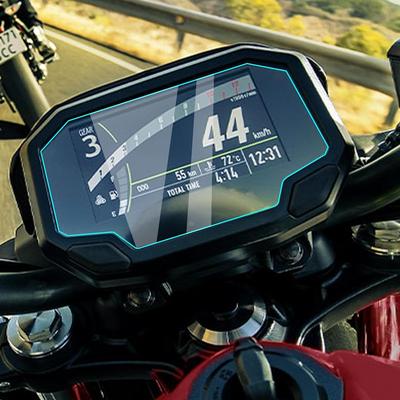 2 Sets of Motorcycle Meter Protection Film for Kawasaki Z650 (2020~) Ninja 650 (2020~)