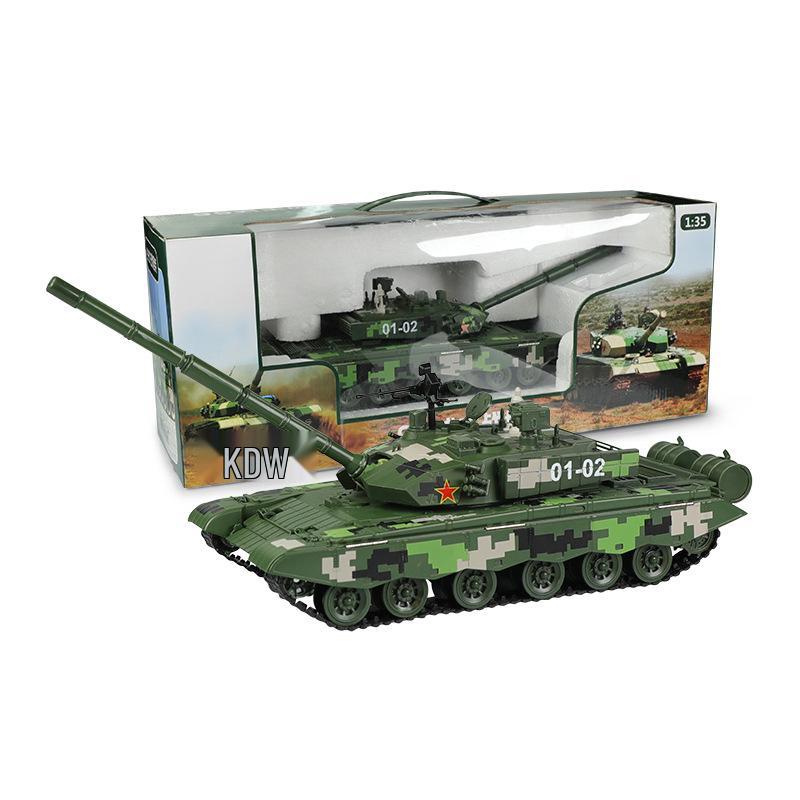 KDW Military Series Type 99 Main Battle Tank 1:35 Alloy Model Single Boxed