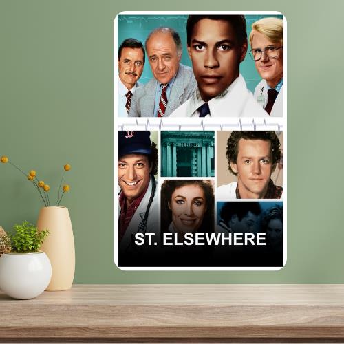 

St Elsewhere Classic TV Show Metal Poster Sign 20x30cm（7.8x11.8inch）
