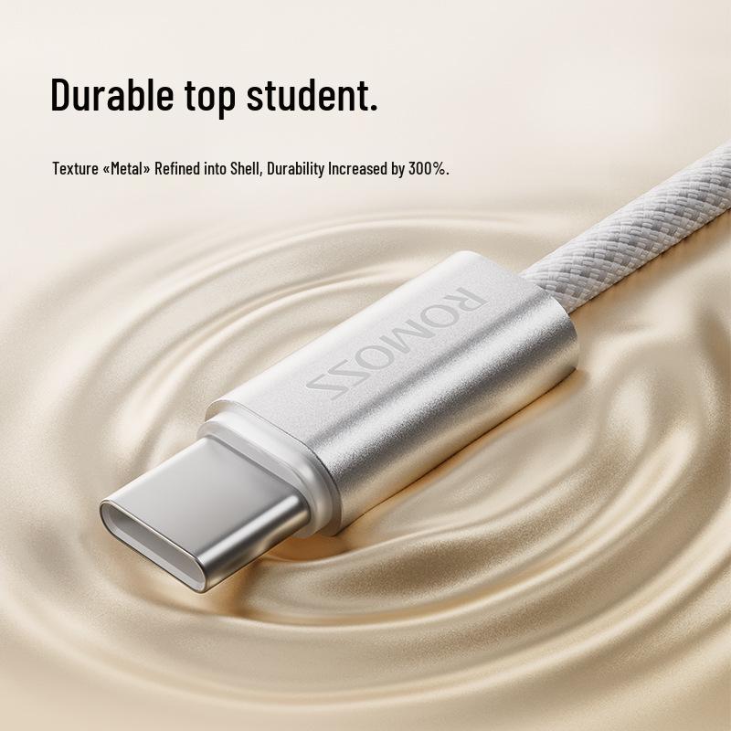 ROMOSS Romanes PD60W Fast Charging Braided Type-C Cable for Apple 15