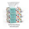 Family Value Pack: Thickened Pure Cotton Facial Cleansing Wipes - Soft, Disposable, Pull-Out Towels