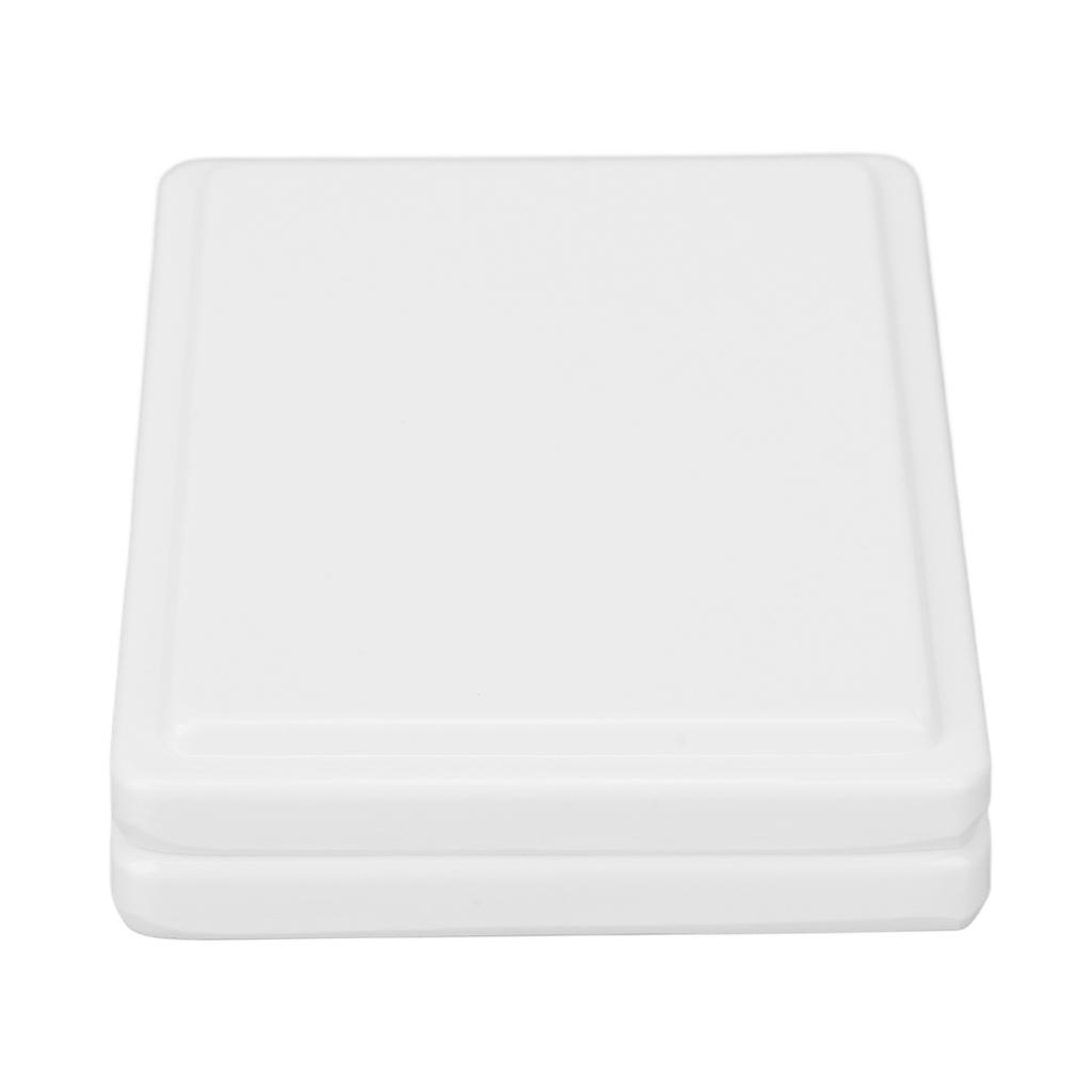 12 Wells Porcelain Paint Palette Dustproof White Watercolor Paint Palette for Nail Art Painting