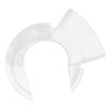 Splashing Cover Guard ABS Pouring Shield Replacement for KSM500PS KSM45 4.5?5QT Blender