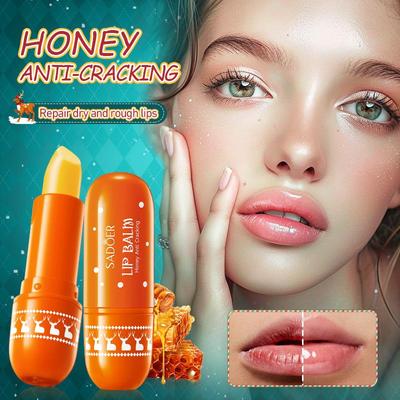 Christmas Honey Anti-chapped Lip Balm Autumn And Winter Anti-chapped Lip Balm