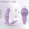 Nový bezdrátový dálkový ovladač Wearable Tongue Vibrator Dámské erotické sexuální hračky Masturbátor Invisible 4 v 1 G-bod Glitoral Vibrator