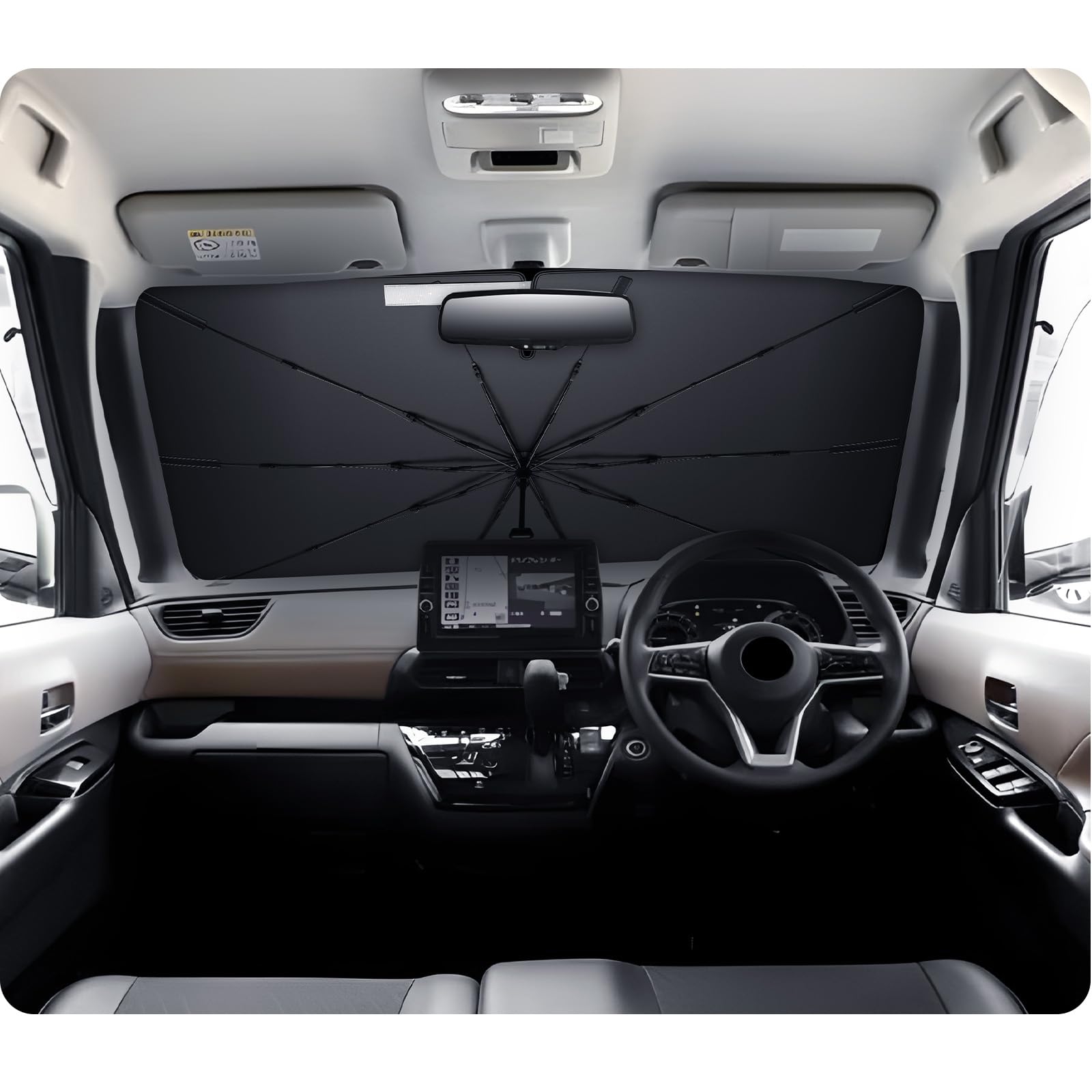 

LUWU Зонт-солнцезащитный козырек Rooks и закрывается так же, как Rooks Аксессуары Заказные детали [Открывает зонт]