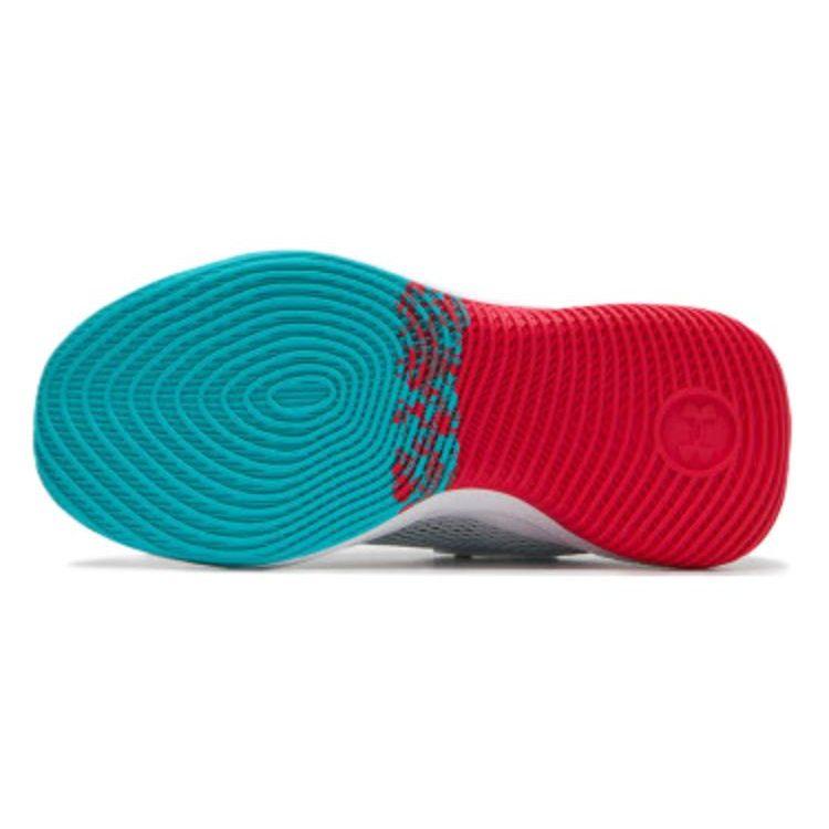 Under Armour Men's Curry Splash 24 AP White Teal Red Basketball Sneakers 3027262-100