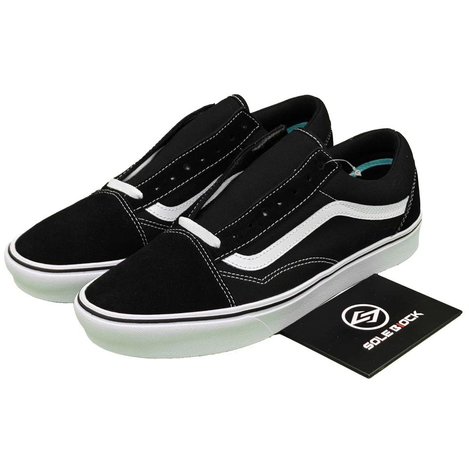

Новые Vans Old Skool Comfy Cush Черно-белые VN0A3WMAVNE Унисекс EU 35 чёрный/белый
