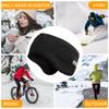 Herbst Winter Ohrenschützer Herren Damen Radfahren Gepolstert Ohrwärmer Faltbar Winddicht Gestrickt Doppelt Warm Ohrenschützer Laufmütze Heiß