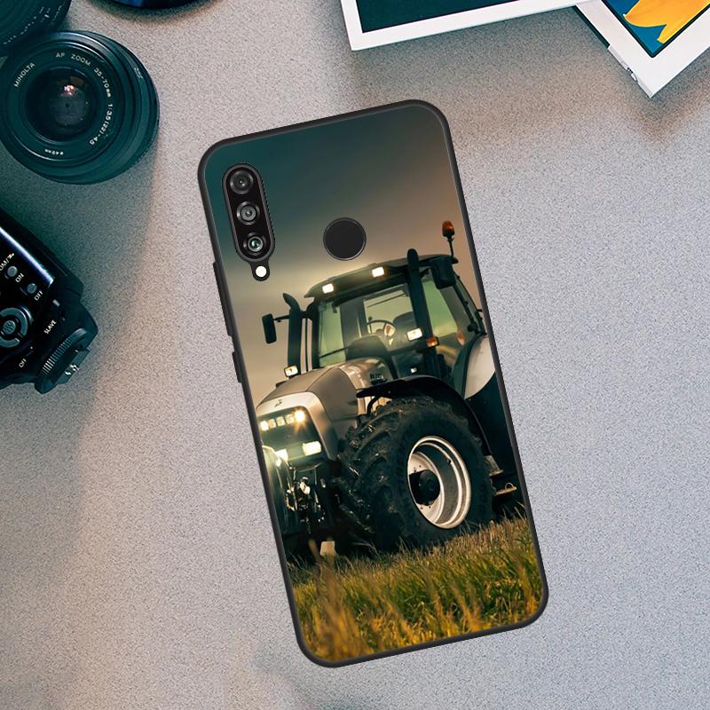 Farm Vehicle Tractor For Huawei Nova 12i 12s 11i 7i 8i Y73 Y70 Y90 Y60 Y72 Y61 Y91 9 10 SE P40 Lite P30 Pro Case