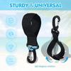 Patch And Rope Hanger Set 6X Multifunctional Quick Fixing Stable Patch Marine Fixed Buckle Boat Rigging Supplies For Canoe Raft