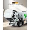 1/32 Concrete Mixer Truck Engineering Vehicle Alloy Metal Diecast Model Car Children Toy Car with Sound and Light Pull Back Gift