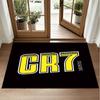 Cristiano Ronaldo Design Kristall Samt Teppich Weiche Dekorative Matte für Schlafzimmer Eingang