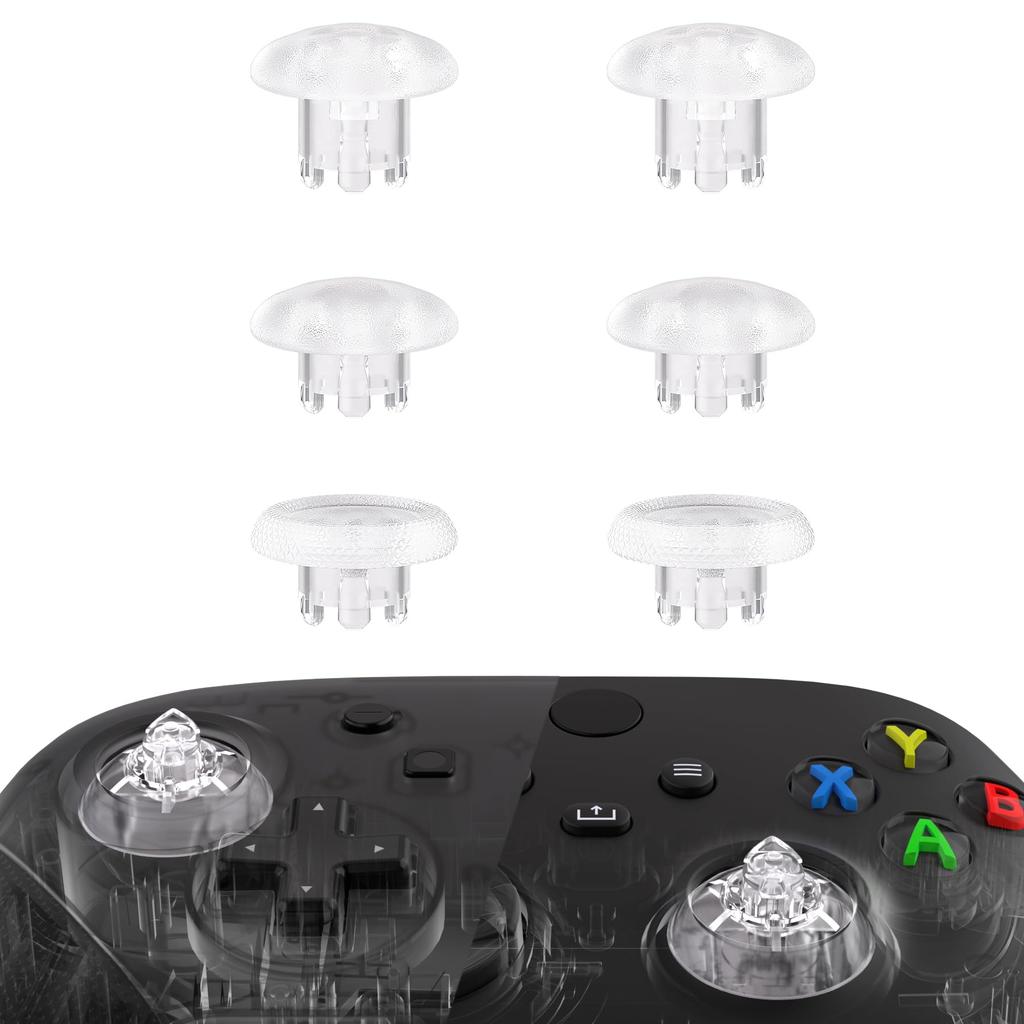 EXtremeRate EDGE Ersatz-Thumbstick für Xbox Core, auswechselbarer Analogstick-Joystick für Xbox One, Xbox Elite, Nintendo Switch Pro Controller