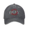 I Love Domo Kun Funny Meme Baseball Caps Retro Distressed Denim  Snapback Hat  Outdoor Running Golf Unstructured Soft Cap
