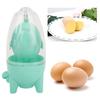 PP Silicone Manual Egg Mixer Green Yellow Egg Scrambler Practical Egg Scrambler Shaker Mixing Eggs