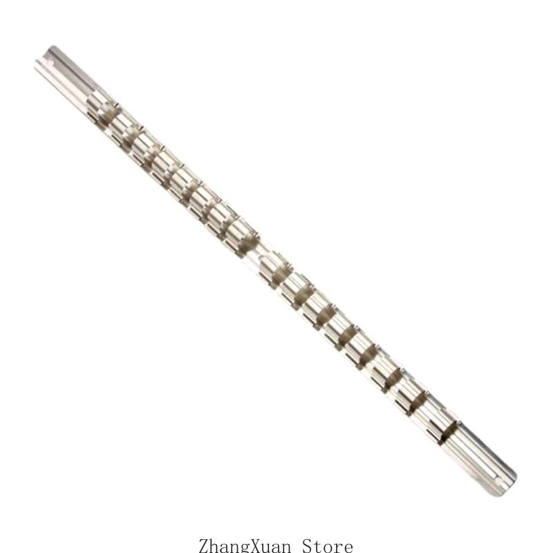 Wall Mounted Socket Holder Steel Socket Storage Rack Simple Installation for Efficient Tool Organization In Garages 3XUF