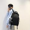 Schoolbag Trendy Brand Fashionable Simple Solid Color Japanese Tooling Style Design Sense Schoolbag Junior High School Student High School Student