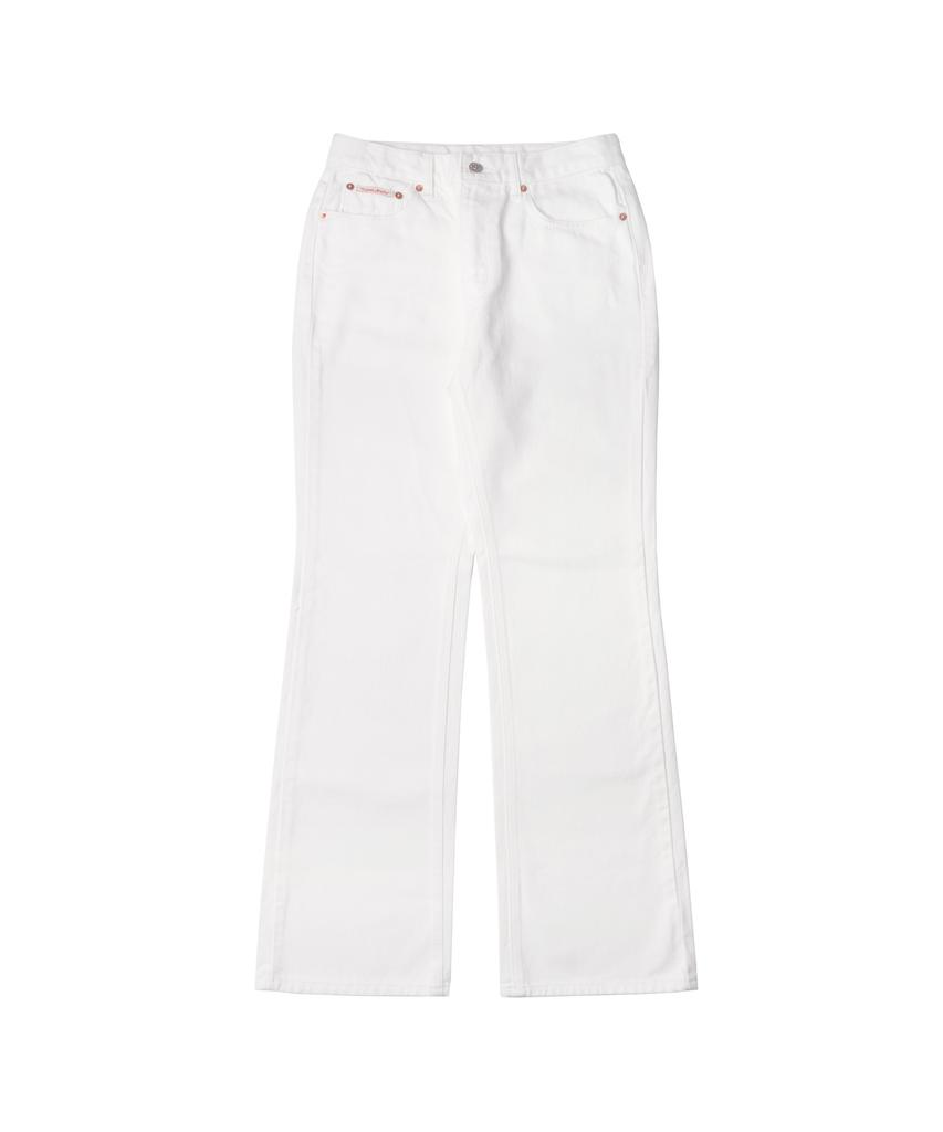 Banwonateullie P3194 Pigment Flare Pants_Ivory