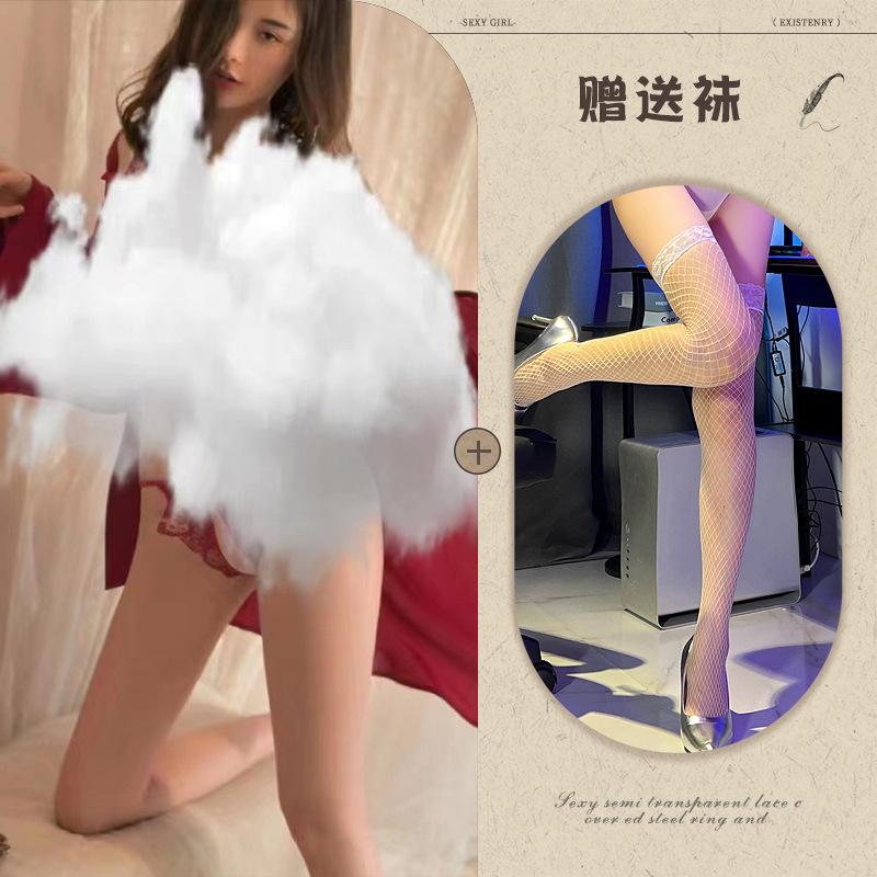 Night listening incense lingerie sexy lace onesie women's passion suit pure desire hollow uniform temptation 874