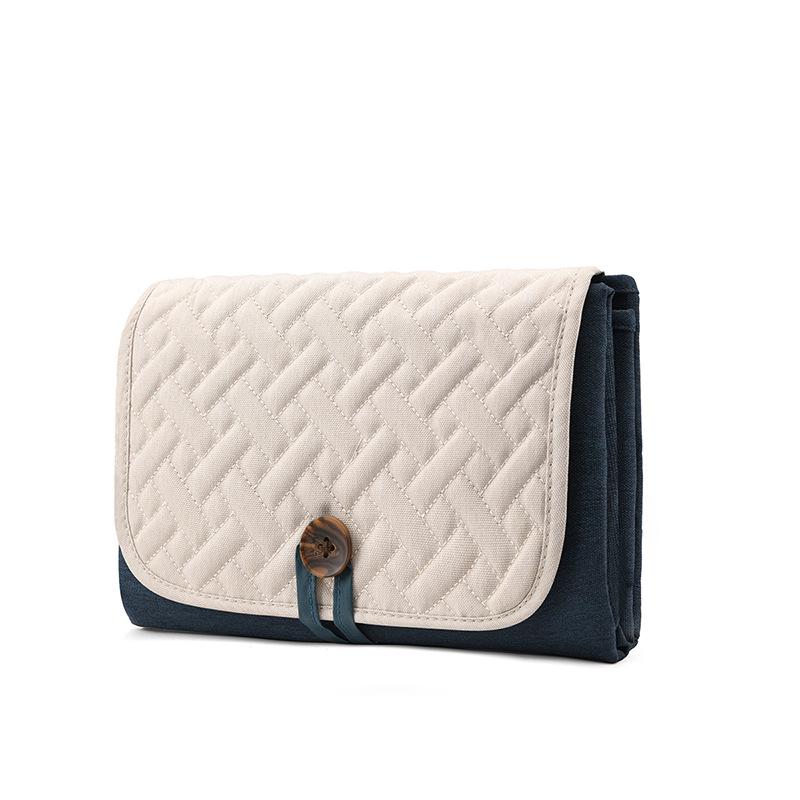 

Портативная складная сумка для подгузников для новорожденных и коврик в комплекте One Size