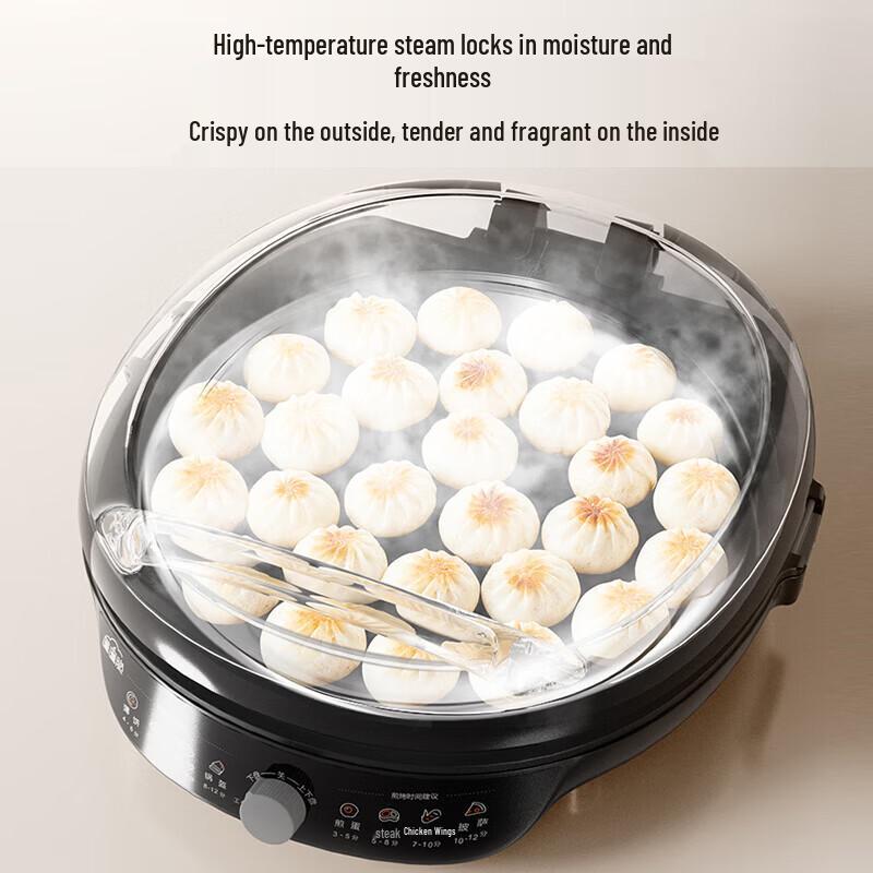 SUPOR Electric Pancake & Sandwich Maker with 40mm Deep Pan CN Plug (adapter Included)
