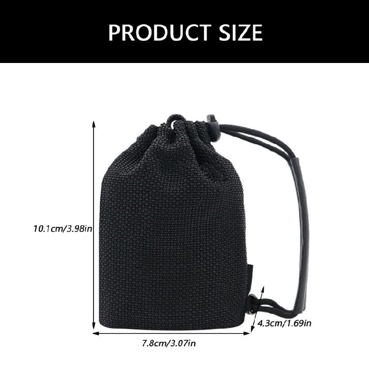 Versatile Fabric Storage Bag For GO 5 Pocket Sized Speaker Case Carrying Shell Ideal For Hiking Camping And Commuting