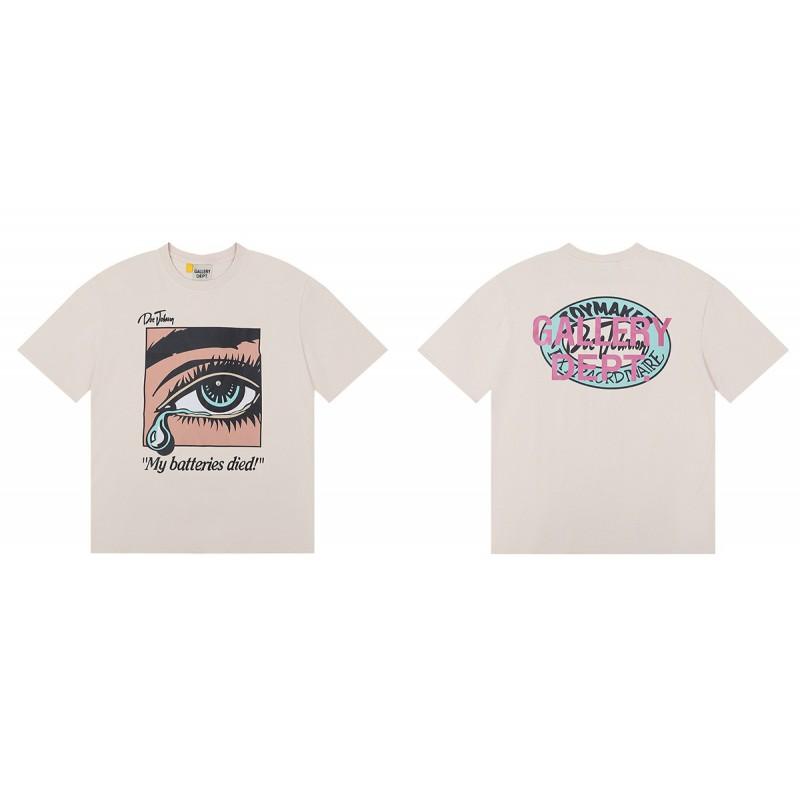 Premium Cotton Graphic Tee Streetwear Oversized Short Sleeve T-Shirt Men Loose Fit Letter Print Washed Vintage Style