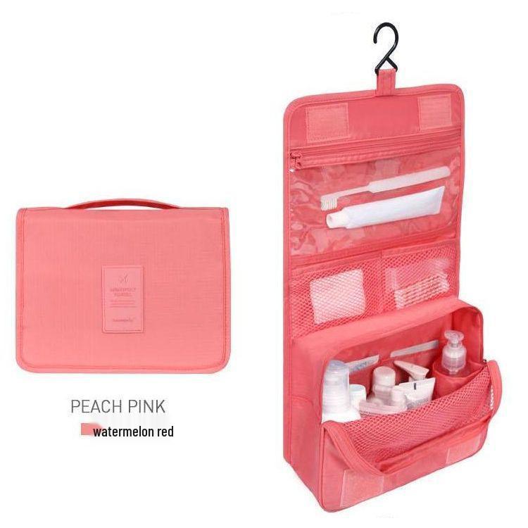 Korean Style Waterproof Hanging Toiletry Bag for Men and Women