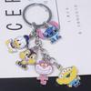 Stitch Anime Keychain Metal Pendant Cartoon Character Gift For Collectors