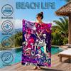 Custom Name Friday night Beach Towel Microfiber Beach Towel, Lightweight and Quick-Dry, for Summer Travel, Swimming Pool Gift
