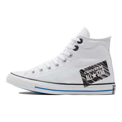Chuck Taylor All Star Vintage Všestranné vysoké espadrilky Unisex Standardní bílá a černá