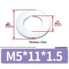 Extra Large Galvanized Metal Flat Washer (Sizes M1.6-M14)