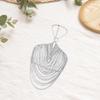 Stylish Alloy Body Chain with Rhinestones Fashion Waist Chain Decorative Body Chain Perfect for Dress and Evening Outfit