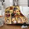 Virgin Mary Flannel Throw Blanket - Soft & Warm Digital Print Fleece,Lightweight for Sofa/Bed/Travel, Multi-Purpose Cozy Blanket